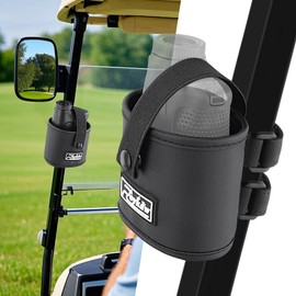 Roykaw Golf Rangefinder Pouch Mount for Golf Cart, Laser Rangefinder Pouch Holder, Golf Push Cart Rangefinder Holder, No Drilling Required, Fit for All Golf Carts, Firmly & Suitable Small Items