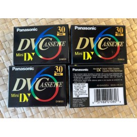 Panasonic (Box of 5) AY-DVM30EA Mini DV Digital Video Cassette New/Sealed