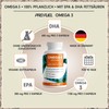 Omega-3 Vegan Capsules 180x - 2000 mg Algae Oil per