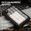 EPOMAKER EK21 VIA Gasket Number Pad with 1000mAh Battery, BT