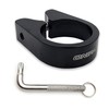 ONIPAX Bicycle Seat Clamp Protector Aluminum Alloy 31.8mm/34.9mm Black (Anti-Theft