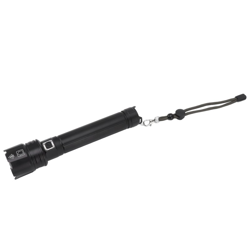 10000LM LED Flashlight USB Rechargeable Portable Adjustable Brightness Waterproof Zoom