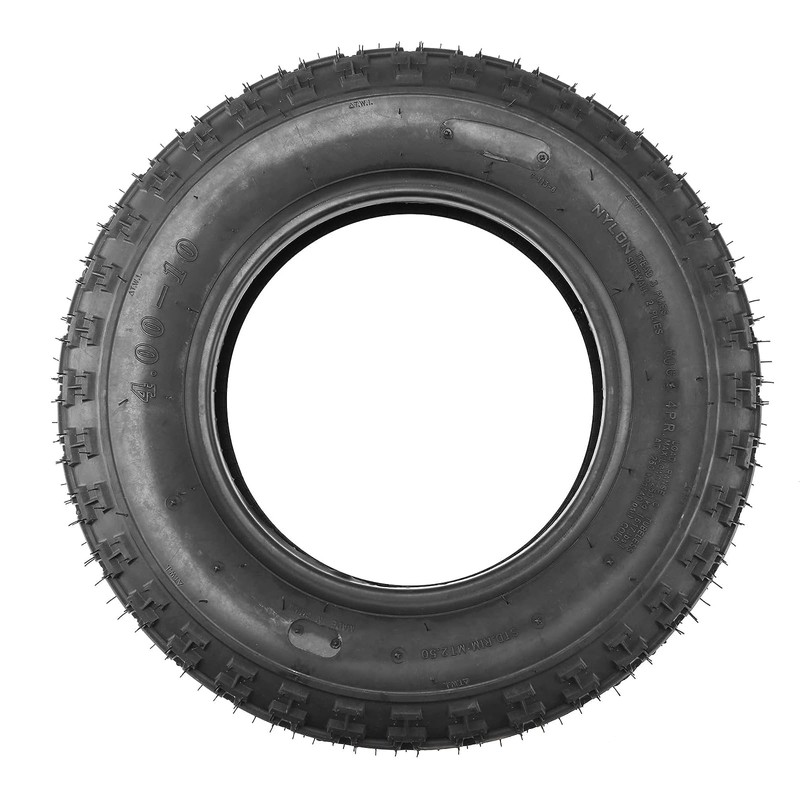 2 Pack Motorcycle Tire+Inner Tubes Dirt Bike Tire 4.00-10 Trail