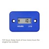 Jayron Digital LCD Inductive Hour Meter Hourmeter Waterproof for Marine