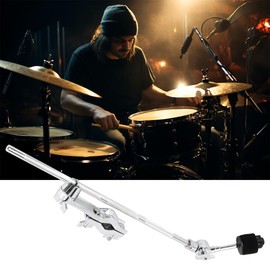 Domofa Drum Extension Clamps Holder Boom Cymbal Arm Attachment Clamp Removable Adjustable with Felt Pad For Drum Cymbal Parts