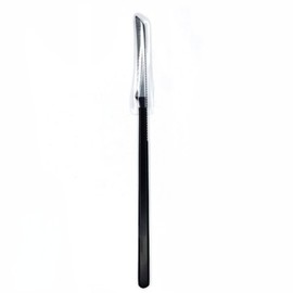 Rascador de Pies Cuchillo Manicura Pedicura Herramienta de Pedicura Rascador Kit Manicura Raspador Limpiador de Acero Inoxidable Cuidado de Pies Callos Exfoliante (Negro)