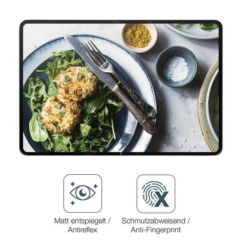 dipos I 2x Screen Protector 9H Matte Compatible with Vivo