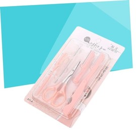 5pcs Portable Eyebrow Razor Set Hair Trimmer for Women Mini Makeup Shaper with Protective Design Safe Facial Hair Remover