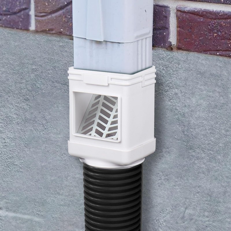 CYTMALHG Downspout Filter,Downspout Leaf Filter,Leaf Removers,Fits 2X3 Gutter Downspout and