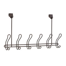 iDesign Door Classico Collection – Satin OTD 6 Hook Rack