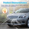Radiator Shutter with Actuator Motor Compatible with Buick Envision 2016-2020,