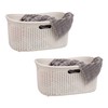 Mind Reader Basket Collection, Laundry Basket, 40 Liter (10kg/22lbs) Capacity,