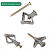 Hollow Wall Anchors for Drywall, Plastic Butterfly Kit with Screws,