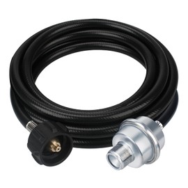 F273699 Propane Fuel Filter with 12 Ft Hose for Mr. Heater - Little Buddy, Fuel Filter with QCC1/Type1 Adapter Connect 20-45 lb Propane Tanks, CSA Certified