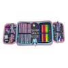 Theonoi Pencil Case Pencil Case 2 Compartments Double Decker Pencil