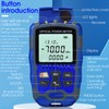 Portable Optical Power Meter A-M70 Fiber Optic Tester 10-Wavelength with