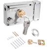 XMHF Home Safety Vertical Keyway Cylinder Deadbolt Rim Lock Set