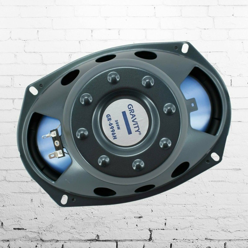 Gravity 6x9 inch 4-Way 380 Watts Coaxial Car Speakers CEA
