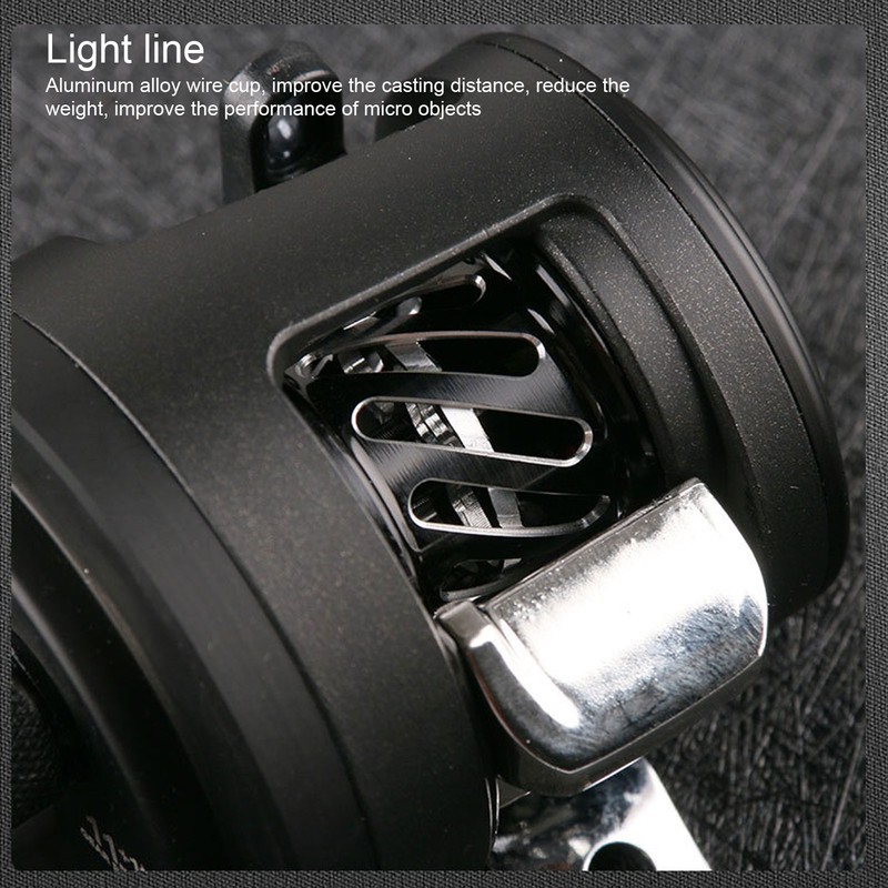 DKS Water Drop Baitcasting Reel Long Range Lure Fishing Drum
