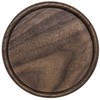 8 Pieces Wood Drink Coasters with Leather Holder, GOH DODD