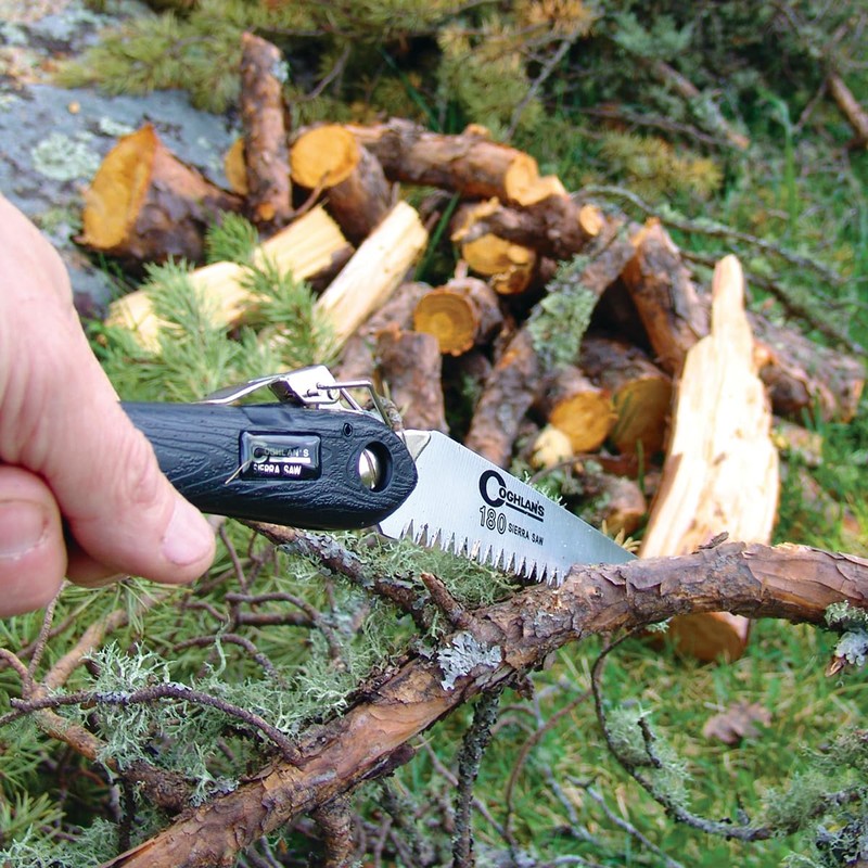 Coghlan's Sierra Saw, Locking Folding 7" Steel Blade with Unbreakable