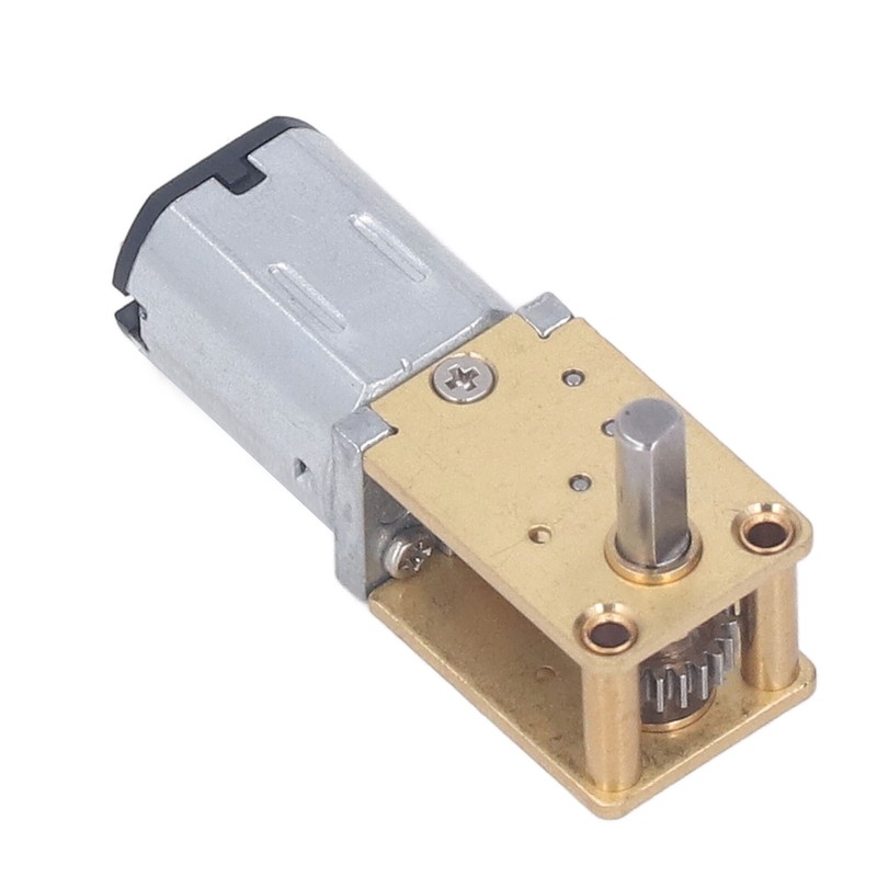 DC 12V Worm Gear Motor Low Speed Single Shaft Micro