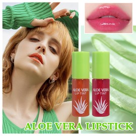 8PCS Aloe Vera Moisturizing Lipstick for Women, Magic Lipstick Lip Blam Gloss Makeup Gift Set, Long Lasting Nourishing Tinted Lip Balm Moisturizer I