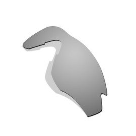 Littlebird4 1.5mm Polarized Replacement Lenses for Oakley M2 Frame Sunglasses - Multiple Options (Silver Mirror)