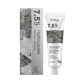 Hydroxyapatite Toothpaste & 7.5% Hydroxyapatite - for Sensitive Teeth & Whitening | Fluoride-Free, Mint Flavor | Suitable for Adults & Kids Oral Care:_1.0