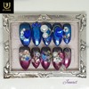 Romeo and Juliet handmade nail tips - Long nose pin
