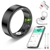 Smart Ring Health Tracker for Women Men-IP68 Waterproof Fitness Ring