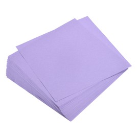 MECCANIXITY 25 Sheets Origami Paper Double Sided Purple 6x6 Inch Square Sheet for Art Craft Project, Beginners, Gifts Decor