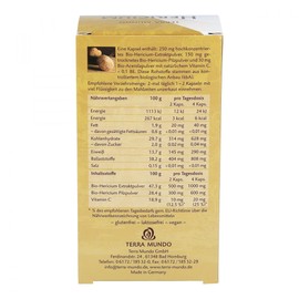 Terra Mundo Hericium Organic Vital Mushroom Vegan