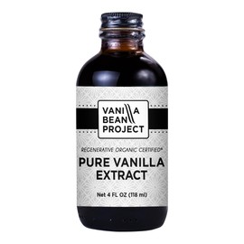Vanilla Bean Project | ROC Regenerative Organic Certified | Vanilla Extract For Baking and Cooking | 4 Ounces