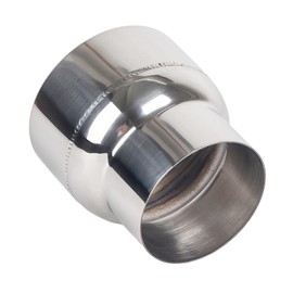 3 Inch to 4 Inch Exhaust Adapter, 3" to 4" Exhaust Adapter, 3inch OD to 4inch OD Stainless Steel Reducer Adapter Pipe