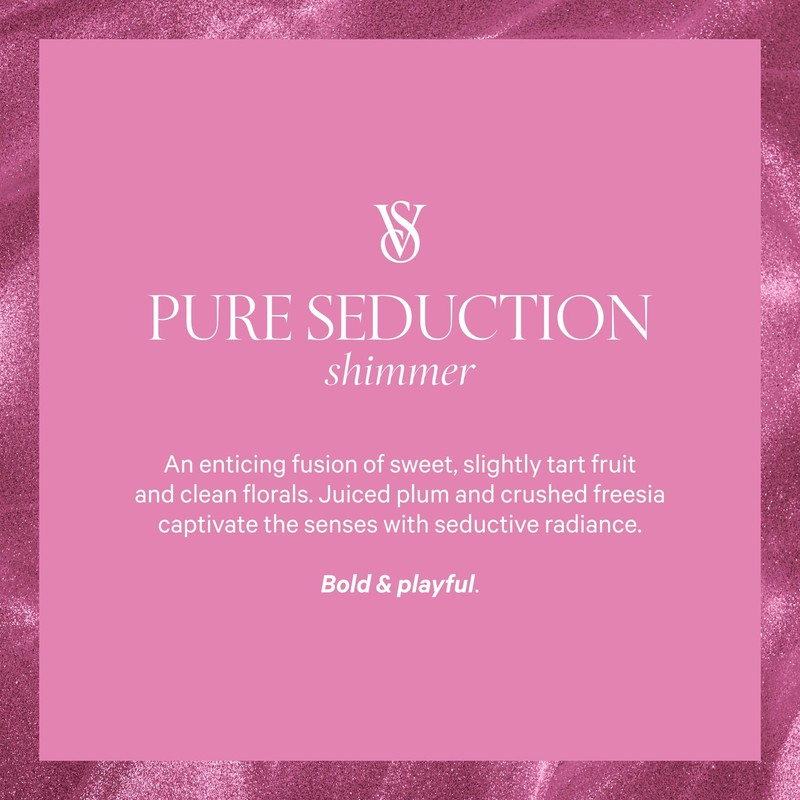 Victoria's Secret Pure Seduction Shimmer Body Spray for Women, Notes