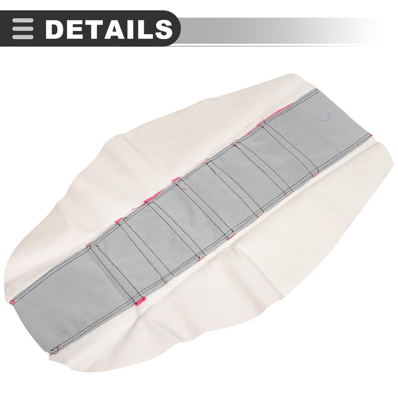 Motoforti Universal Motorcycle Seat Cover, Faux Leather, Pink, 1 Pc