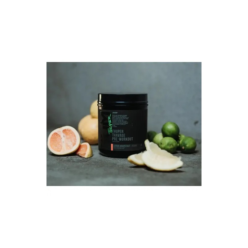 Raw Cbum Thuper Thavage Pwo Pre Entreno 20 Servicios Sabor