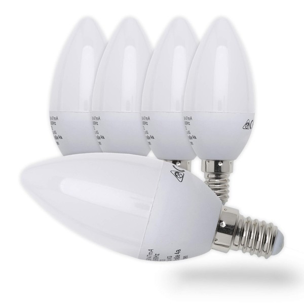 B.K.Licht B.K.Licht - 5er Set LED Lampe E14 mit warmwei?er