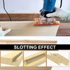 Precision Wood Router Base Set, 2-in-1 Compact and Portable, Router