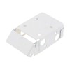 HOJLKLD 4 Pack Blinds Brackets 2 Inch White Low Profile