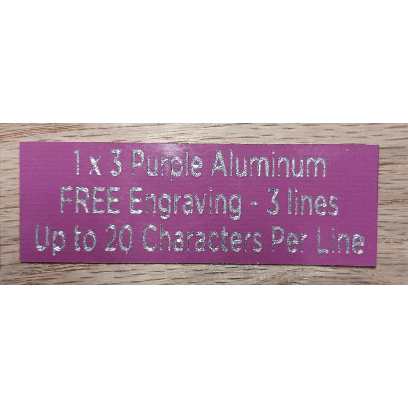 Unbranded/Generic 1"x3" RED NAME PLATE ART-TROPHIES-G