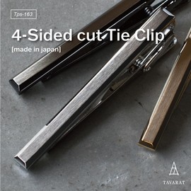 [TAVARAT] Tie Clip Tie Clips for Men Light Gold Tie Bar Tie Pin Tps-163-lgd (light gold)