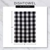 DII Recycled Cotton Kitchen Collection Dishtowel Set, 18x26, Assorted Neutrals,