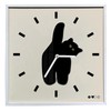 Wall Clock Innovative Nordic Style Cute Cat Pattern Silent Prevents