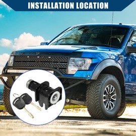 Hihaha Bonnet Hood Lock Latch with 2 Key for Ford Transit Connect 2006-2013 / Inner/Durable / 1 Set