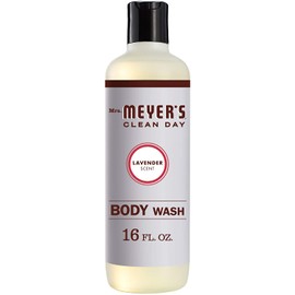 Mrs. Meyer's Clean Day Moisturizing Body Wash, Cruelty Free and Biodegradable Formula, Lavender Scent, 16 oz
