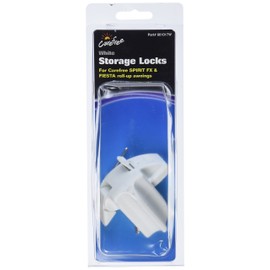 Carefree 901017W White Storage Lock