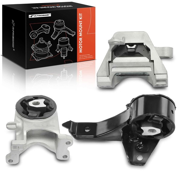 A-Premium 3PCS Engine Motor Mount and Transmission Mount Kit Compatible