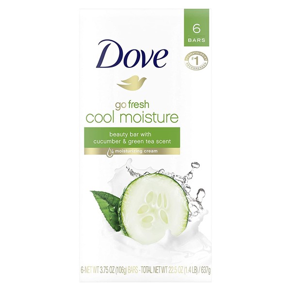 Dove go fresh Beauty Bar for Softer Skin Cucumber and